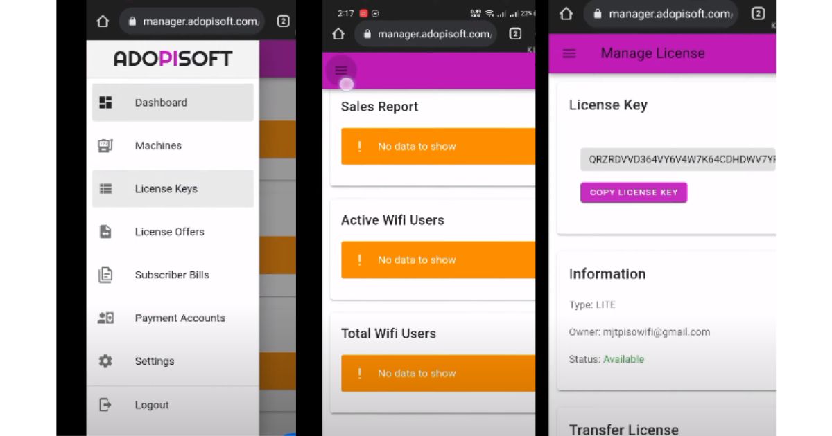 How To Activate Piso License Key LPB With AdoPiSoft